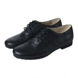 1439 - Navy Soft Leather Lace for Girl by London Kids