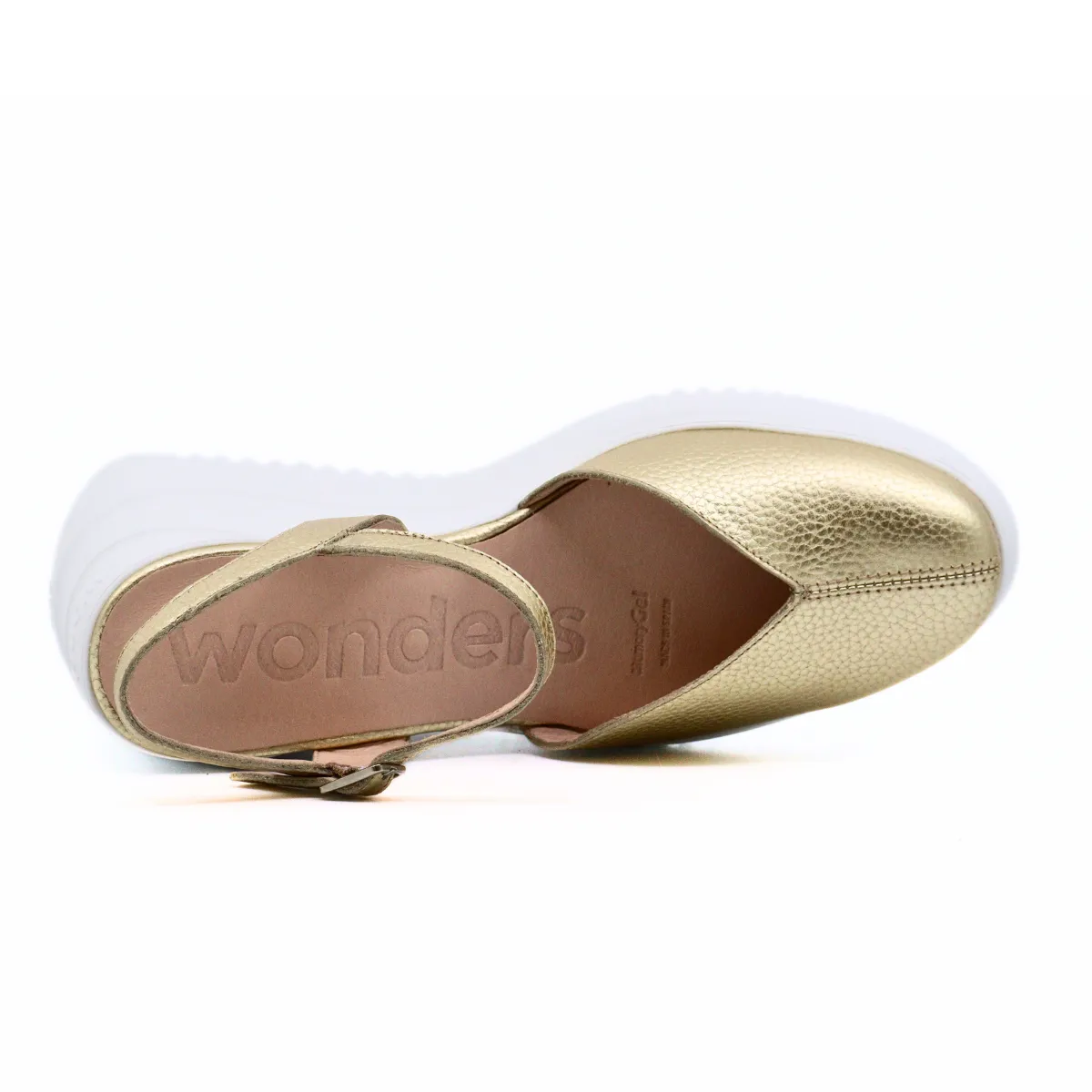 Ankle Wedge Max Platino
