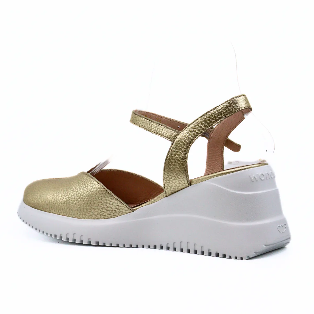 Ankle Wedge Max Platino
