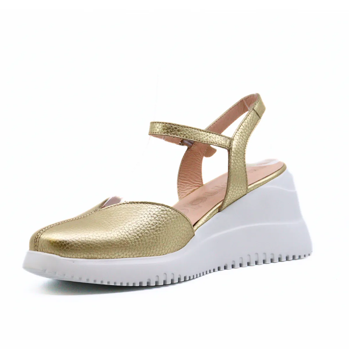 Ankle Wedge Max Platino