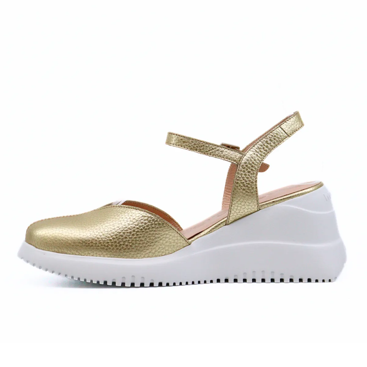 Ankle Wedge Max Platino