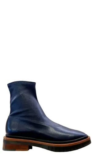 Bailey Navy Leather Boots (carry over style)