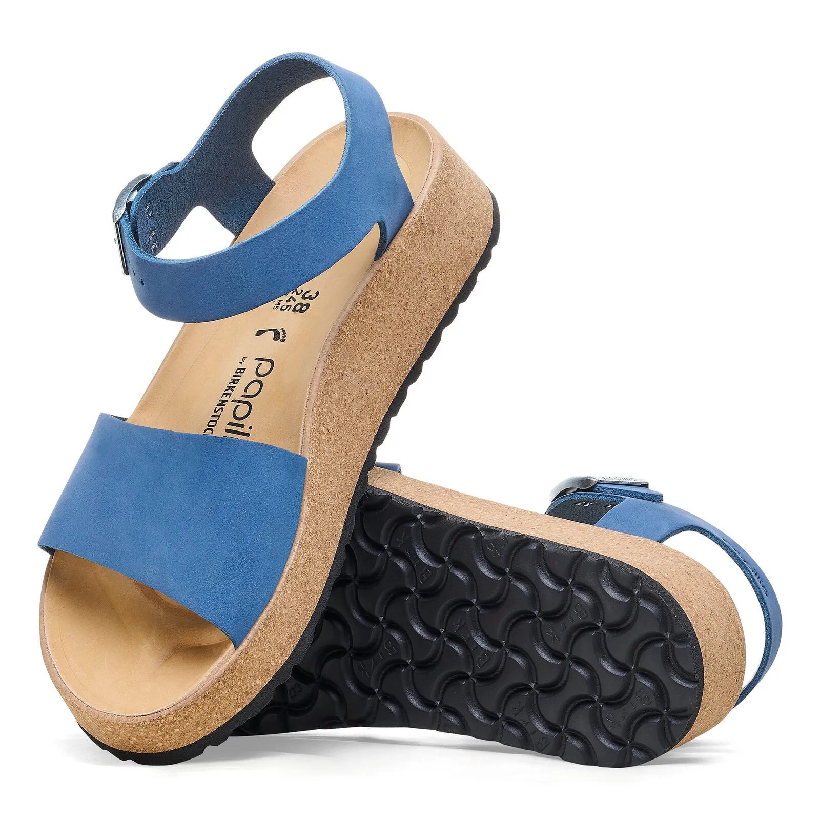 Birkenstock Papillio - Glenda - Elemental Blue Nubuck Leather