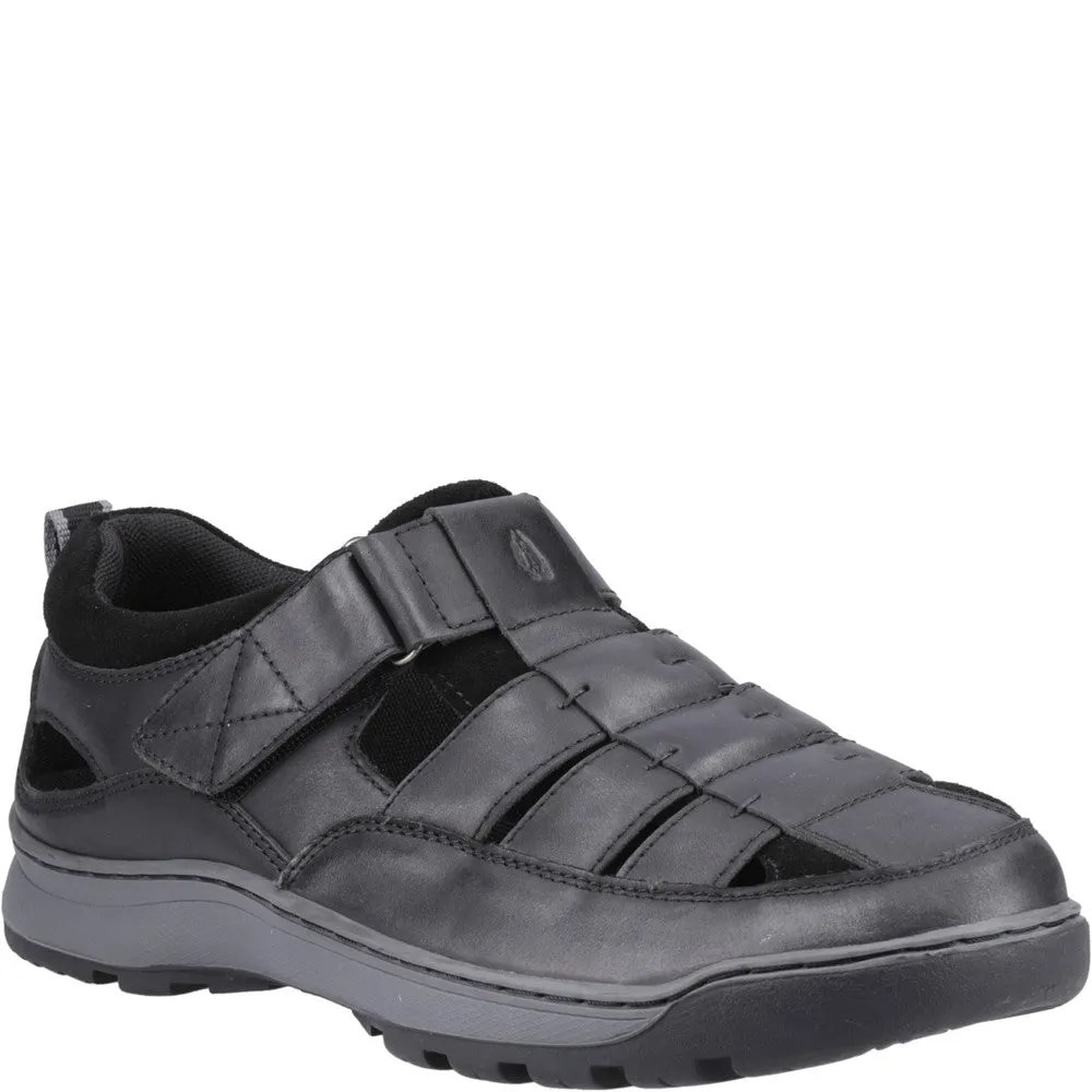 Black Rucker Fisherman Sandals