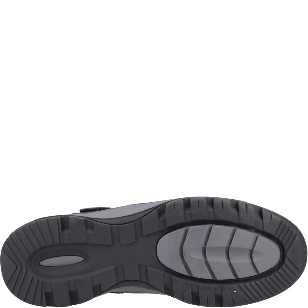 Black Rucker Fisherman Sandals