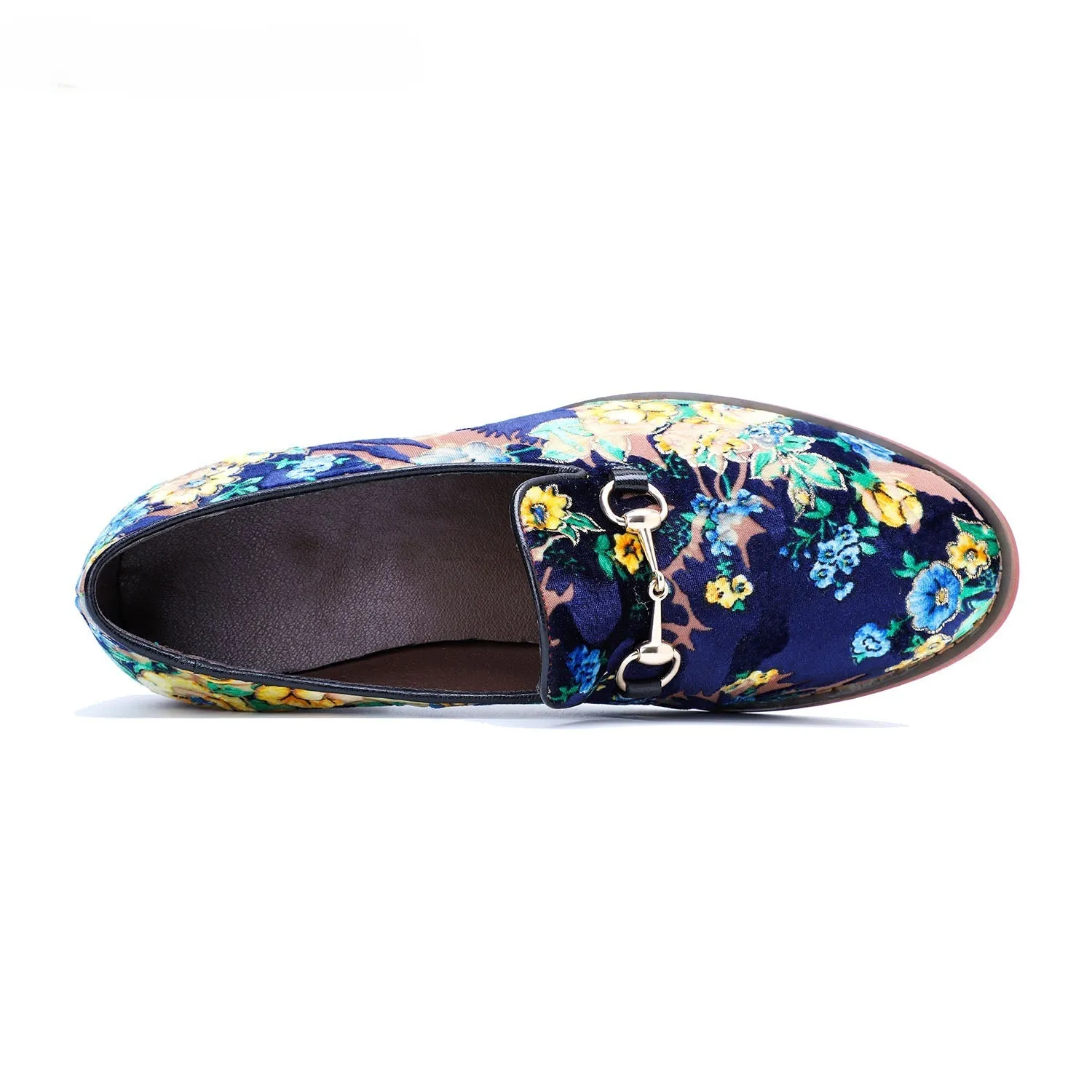 Blue Multicolor Comfortable Casual Flats