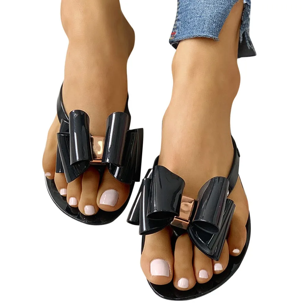 Boho Rhinestone Non-Slip Flip Flops