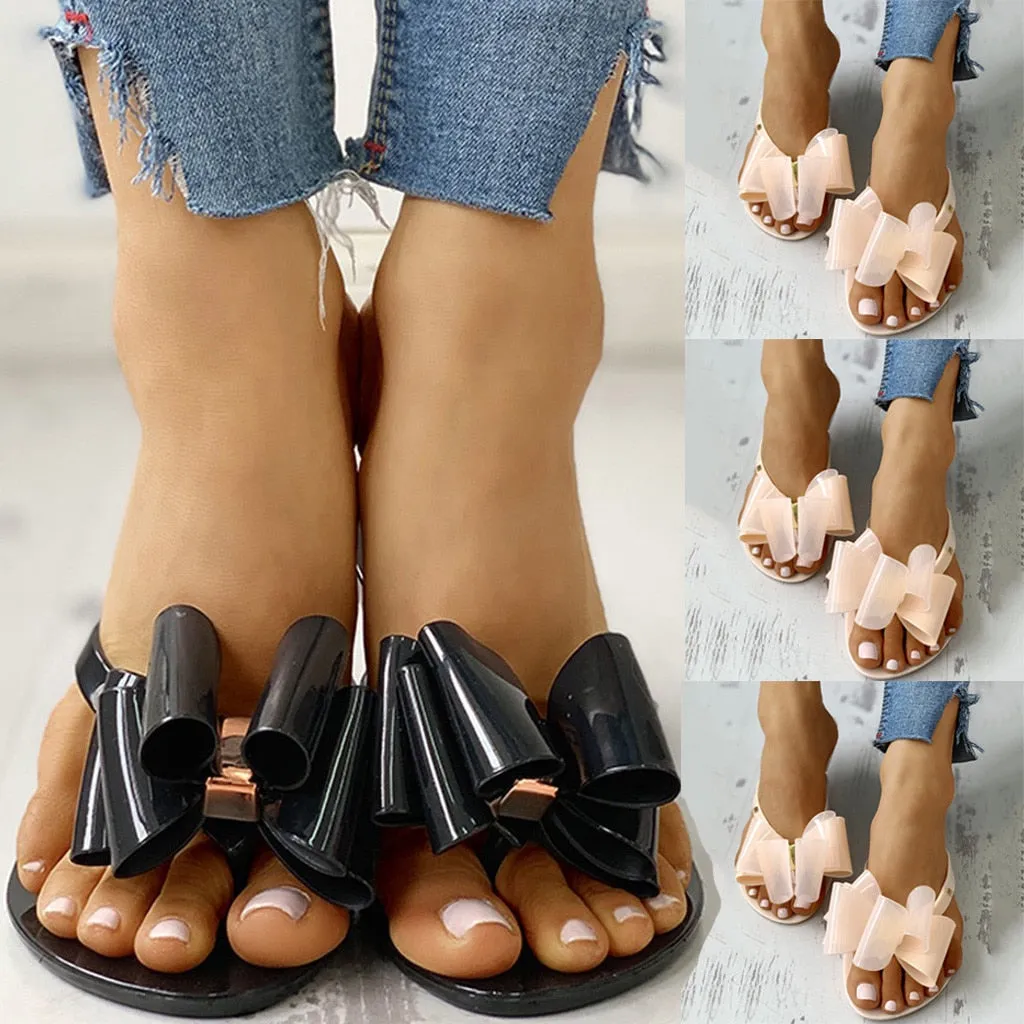 Boho Rhinestone Non-Slip Flip Flops