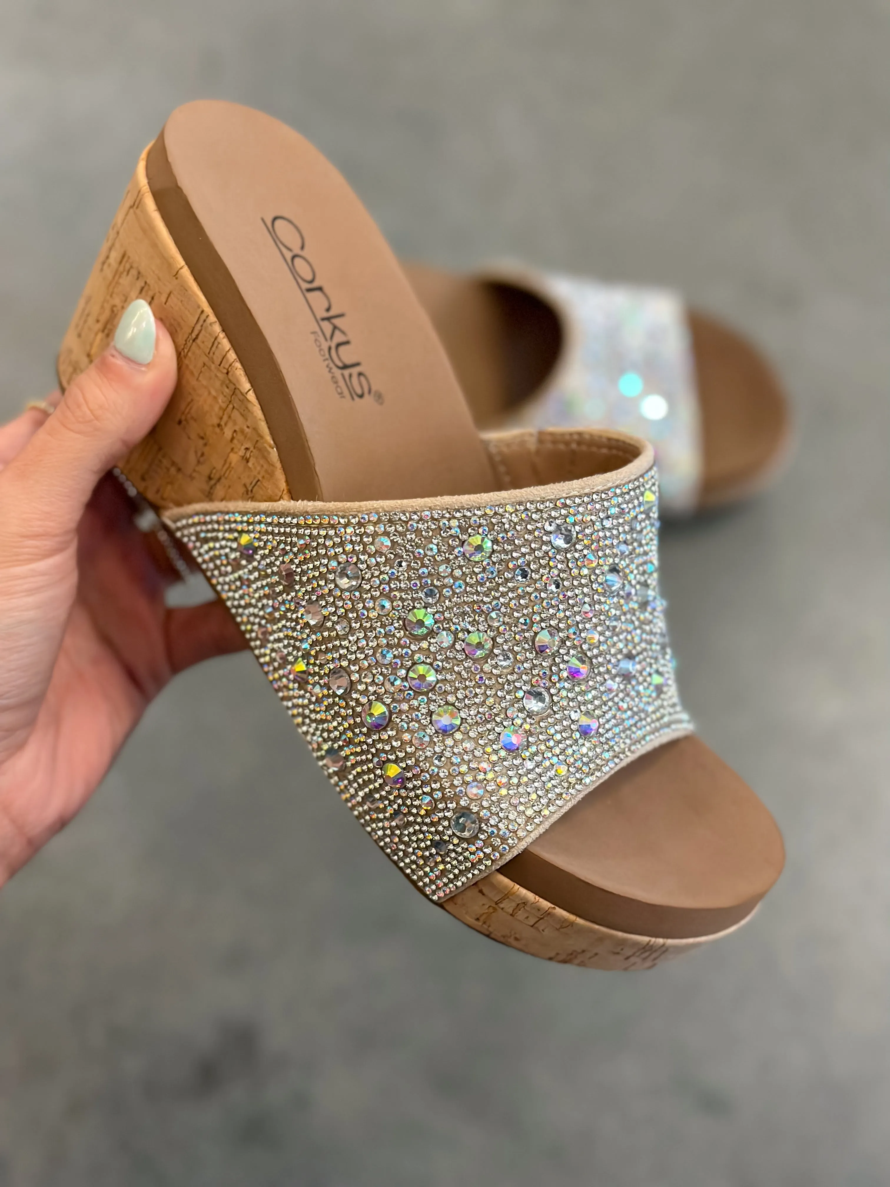 Corky’s Sunlight Wedge Sandal