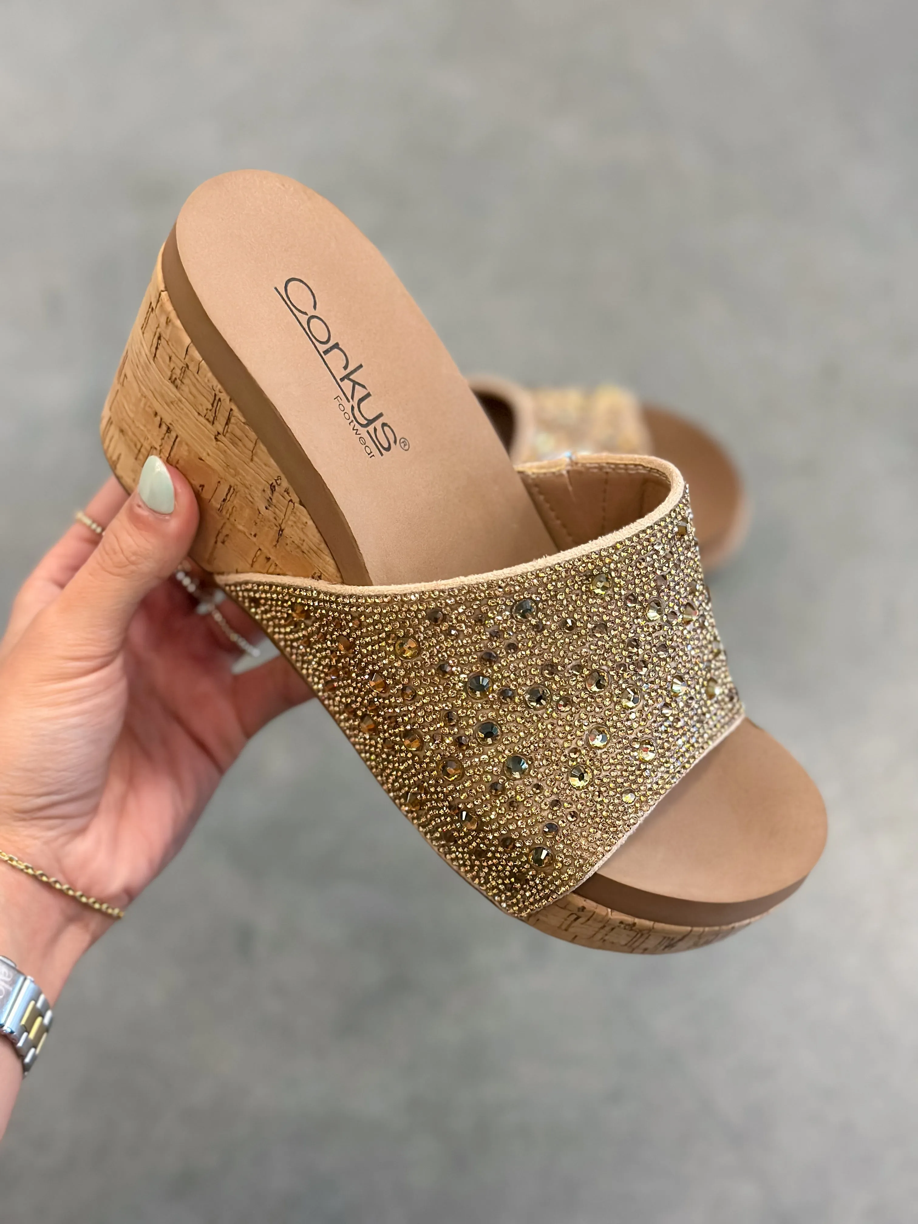 Corky’s Sunlight Wedge Sandal
