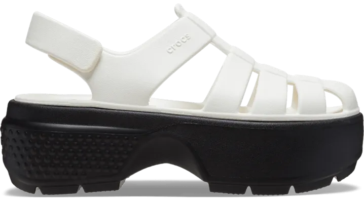 Crocs Stomp Fisherman Sandal Chalk