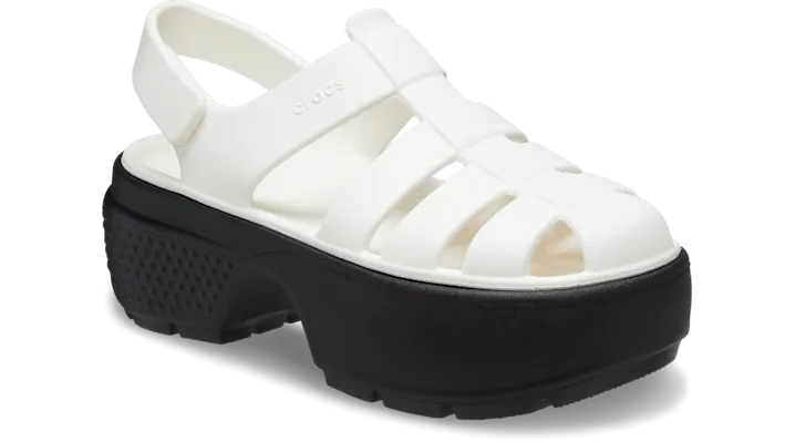 Crocs Stomp Fisherman Sandal Chalk