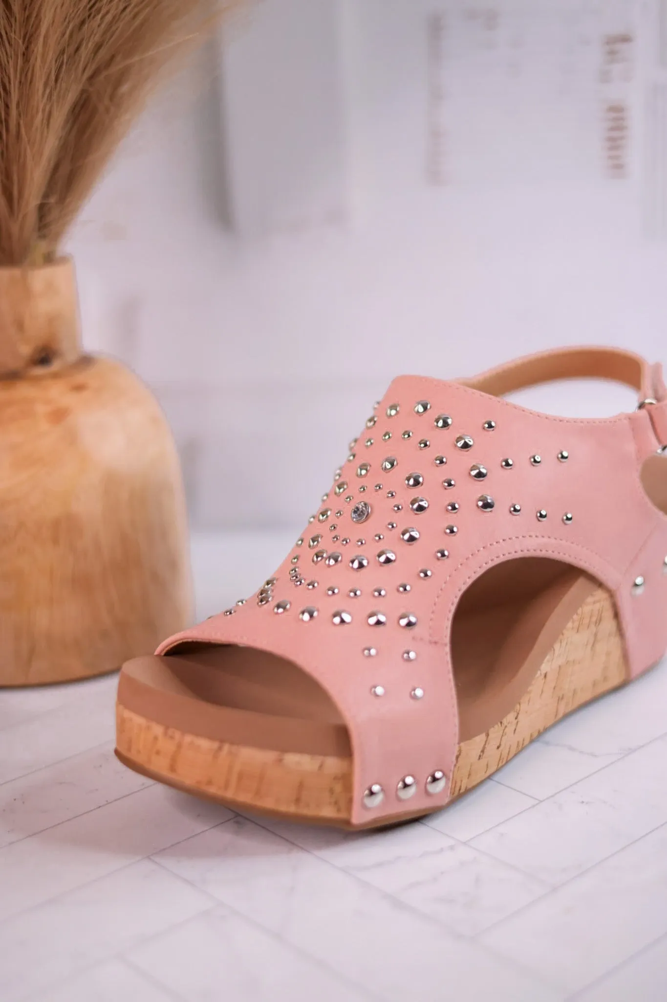 Docie Doe Wedges In Blush