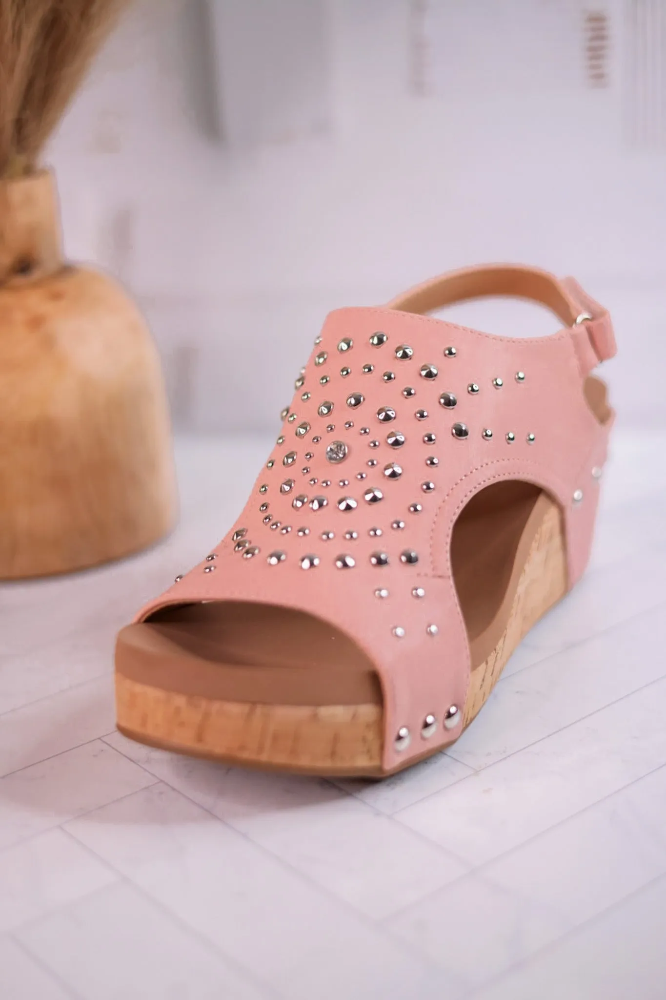 Docie Doe Wedges In Blush