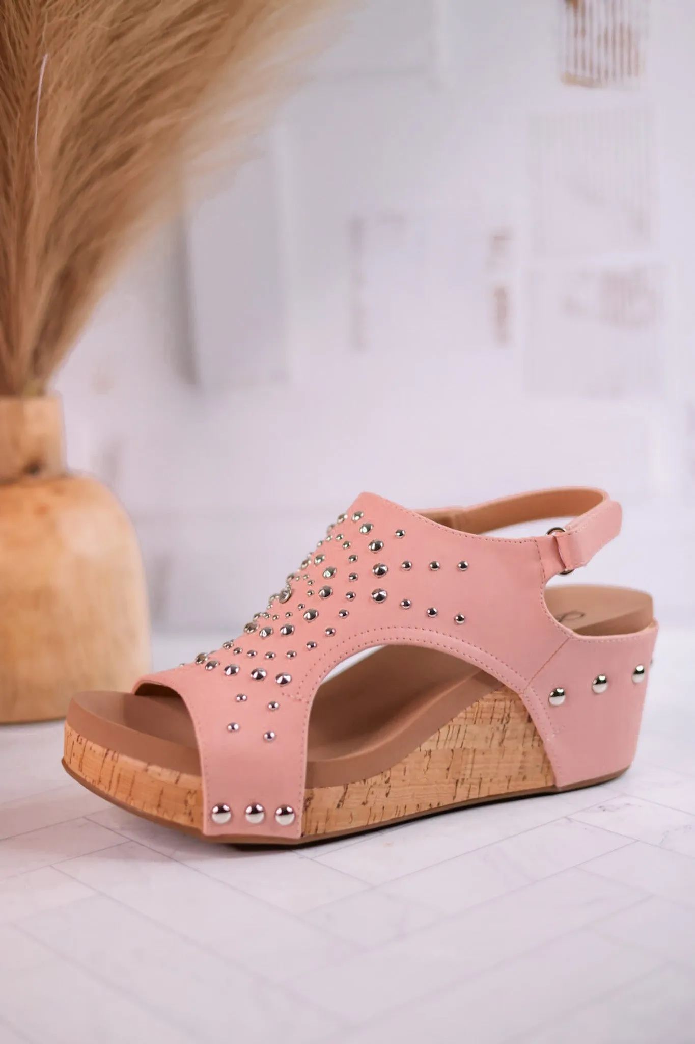 Docie Doe Wedges In Blush