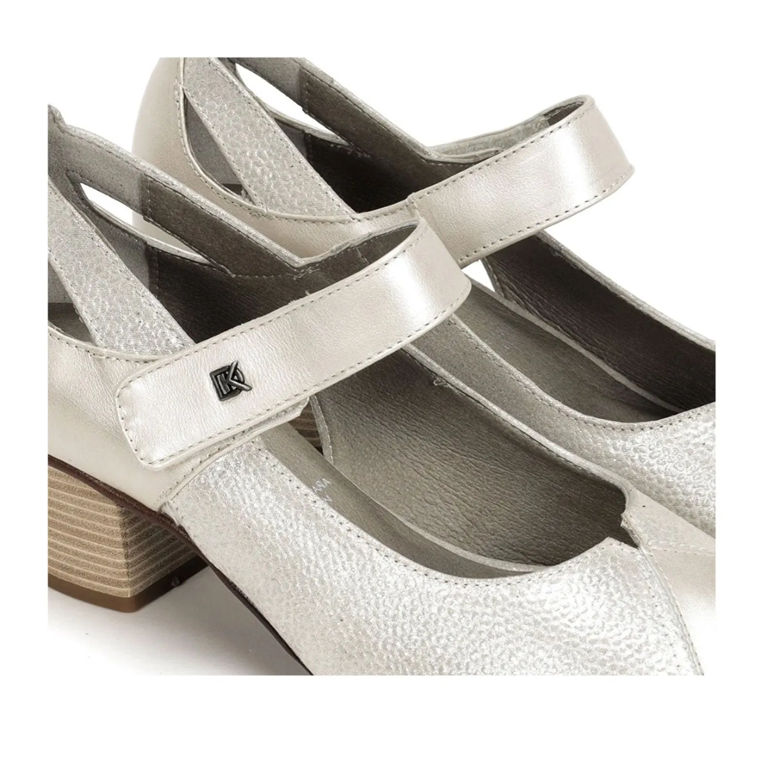 Dorking Triana D7746 Heeled Mary Jane (Women) - Laguna/Sugar Platino