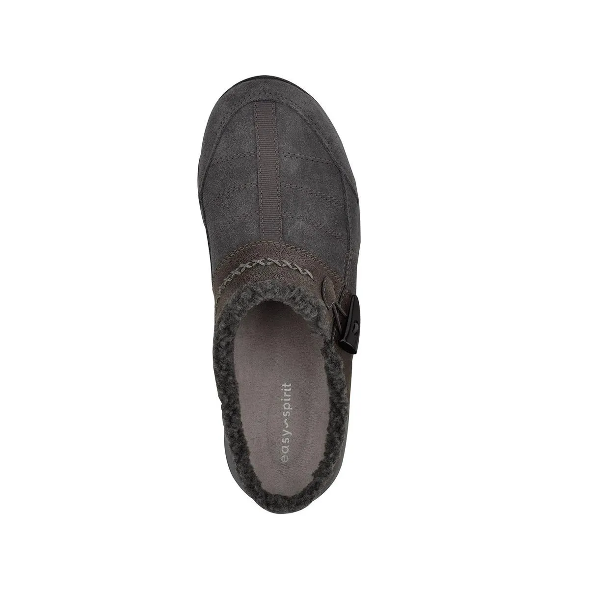 Easy Spirit Womens Efrost Suede Slip On Mules