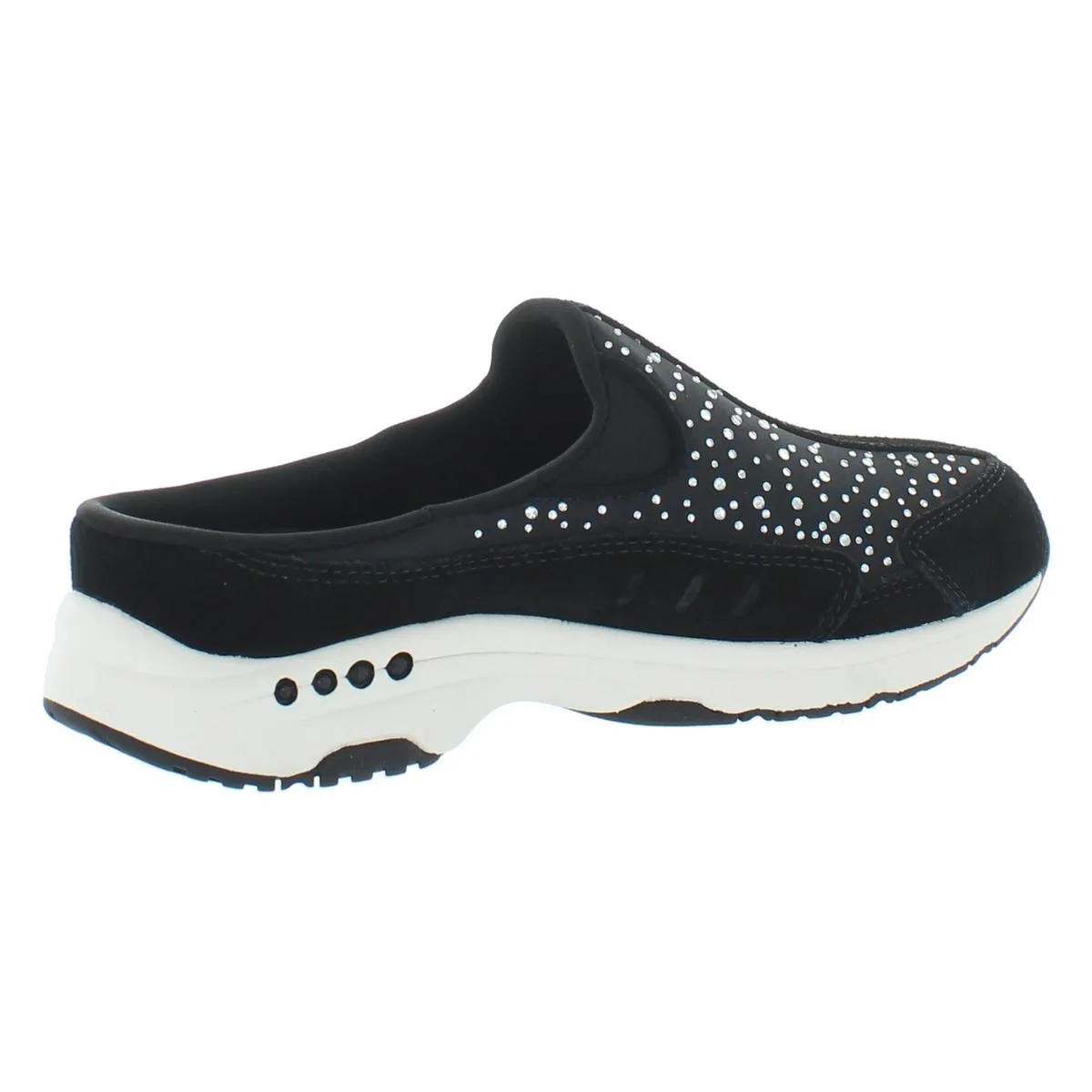 Easy Spirit Womens Travel Stones Embellished Loafer Mule