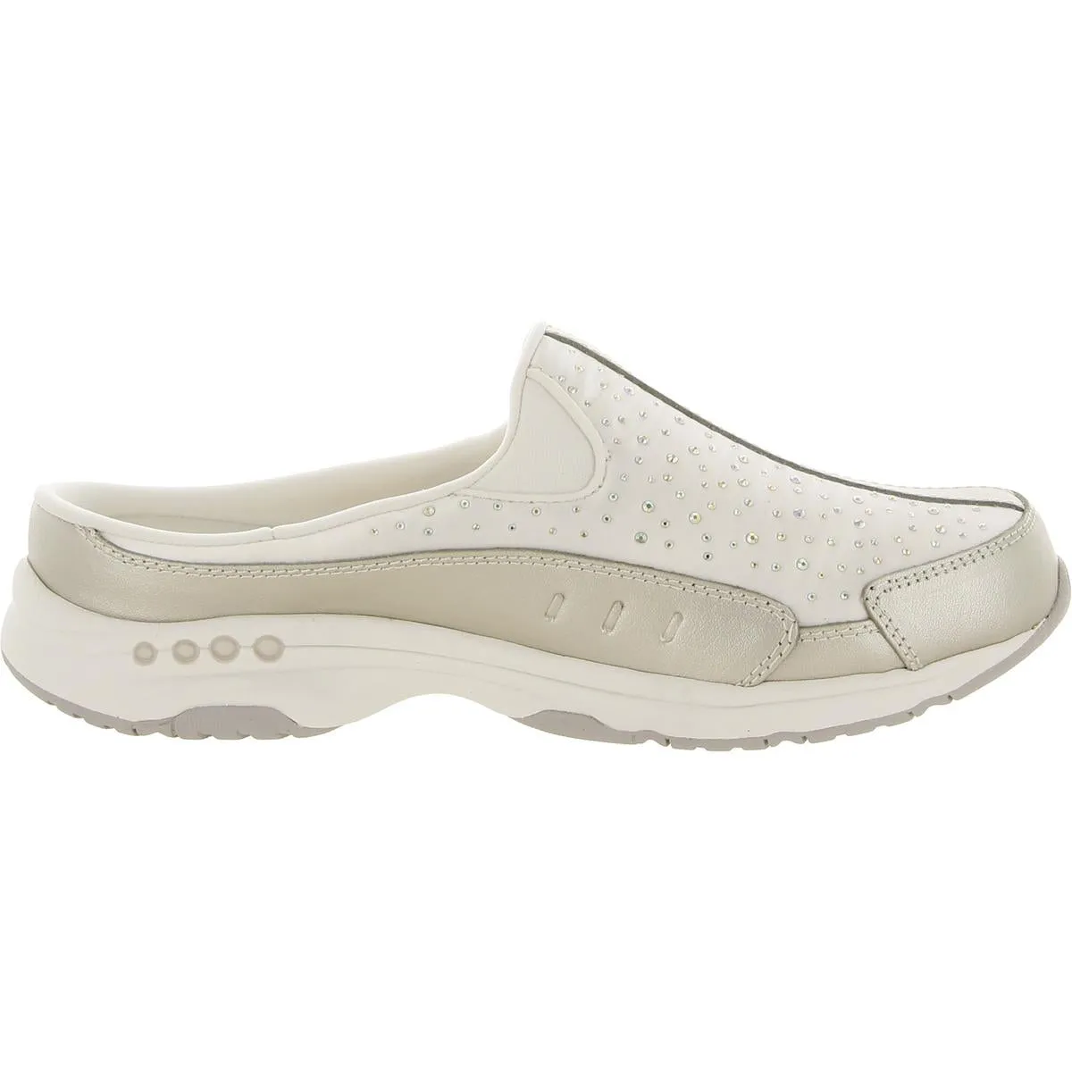 Easy Spirit Womens Travel Stones Embellished Loafer Mule