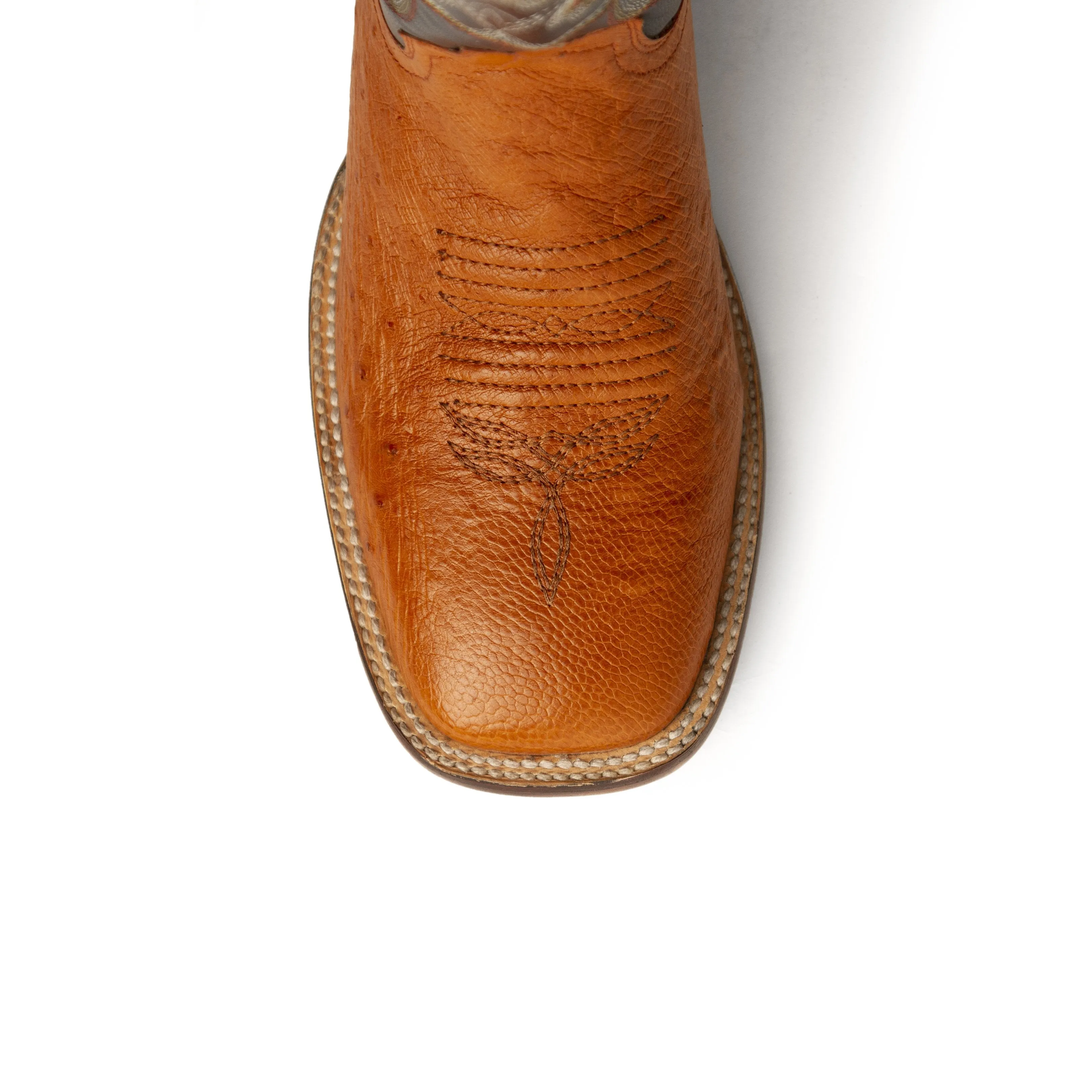 Ferrini Morgan Cognac Smooth Ostrich Boot