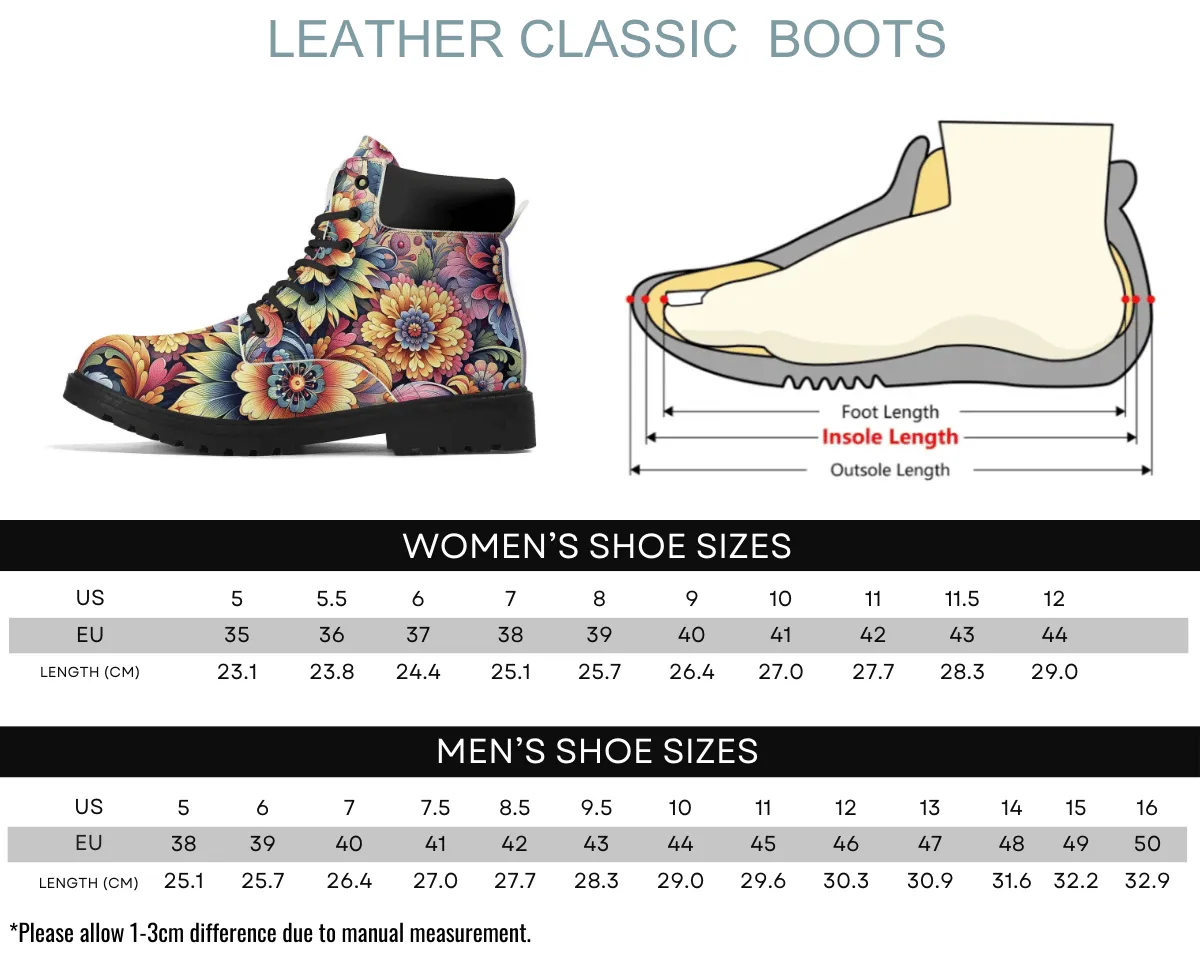 Floral Symphony Classic Boots