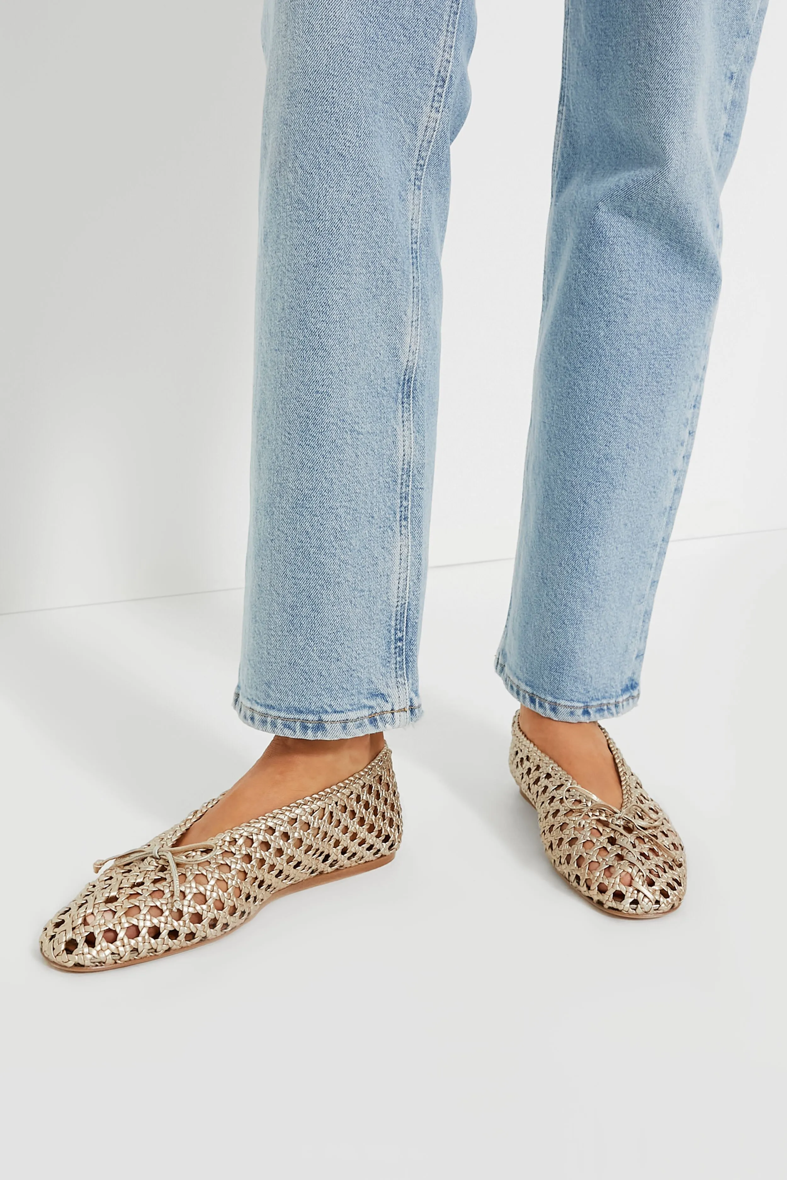 Gold Regency Slippers