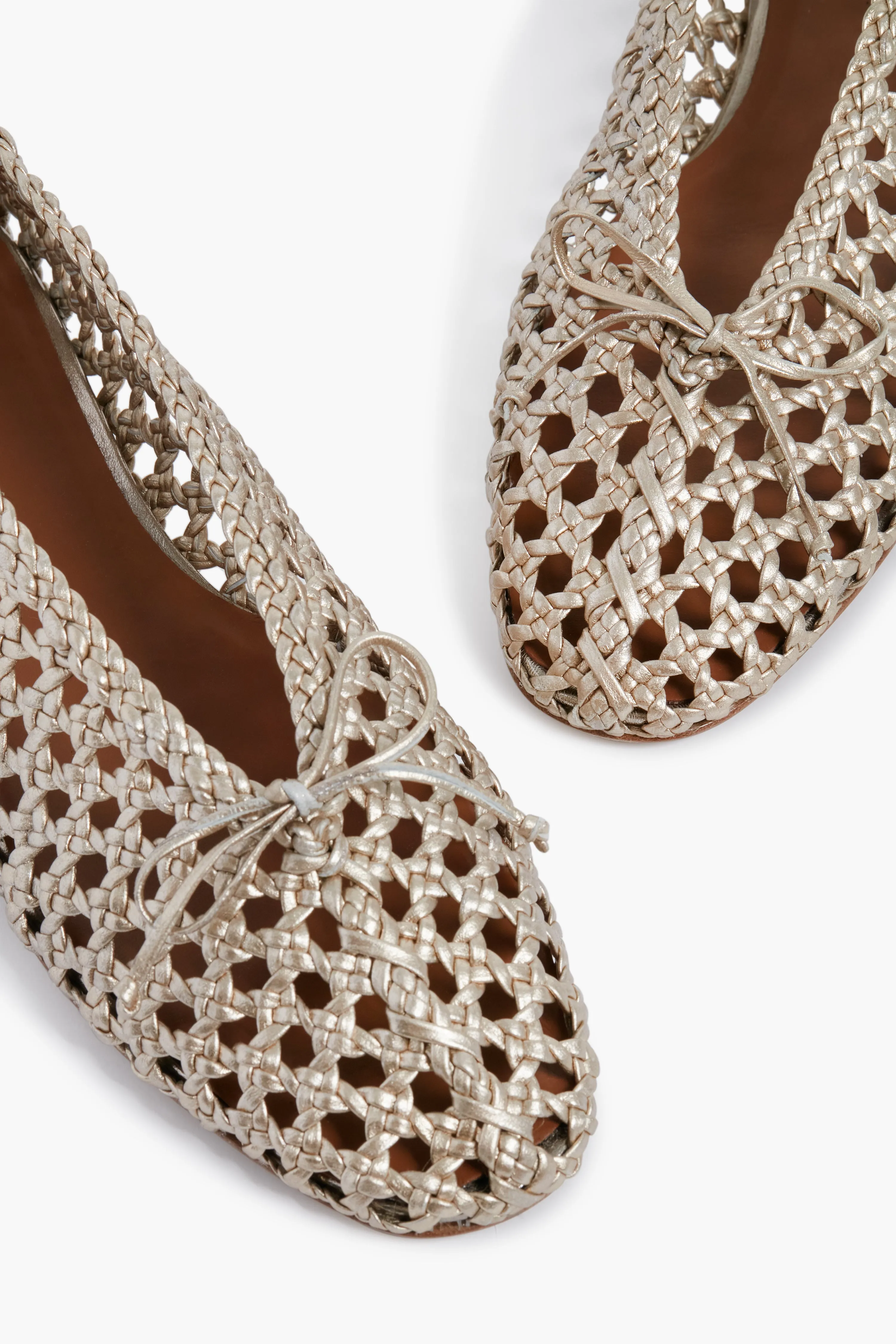 Gold Regency Slippers
