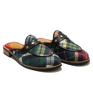 Green Tartans Mule for Women (discontinued)