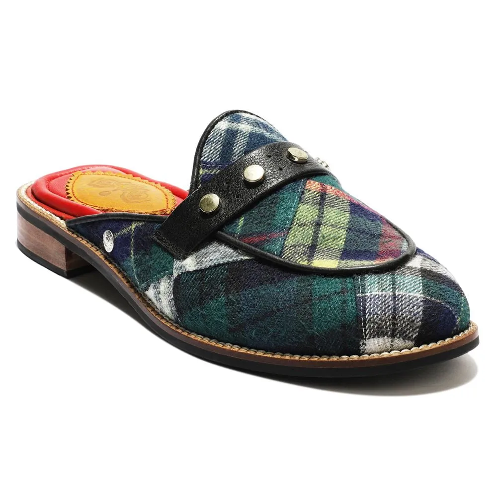 Green Tartans Mule for Women (discontinued)