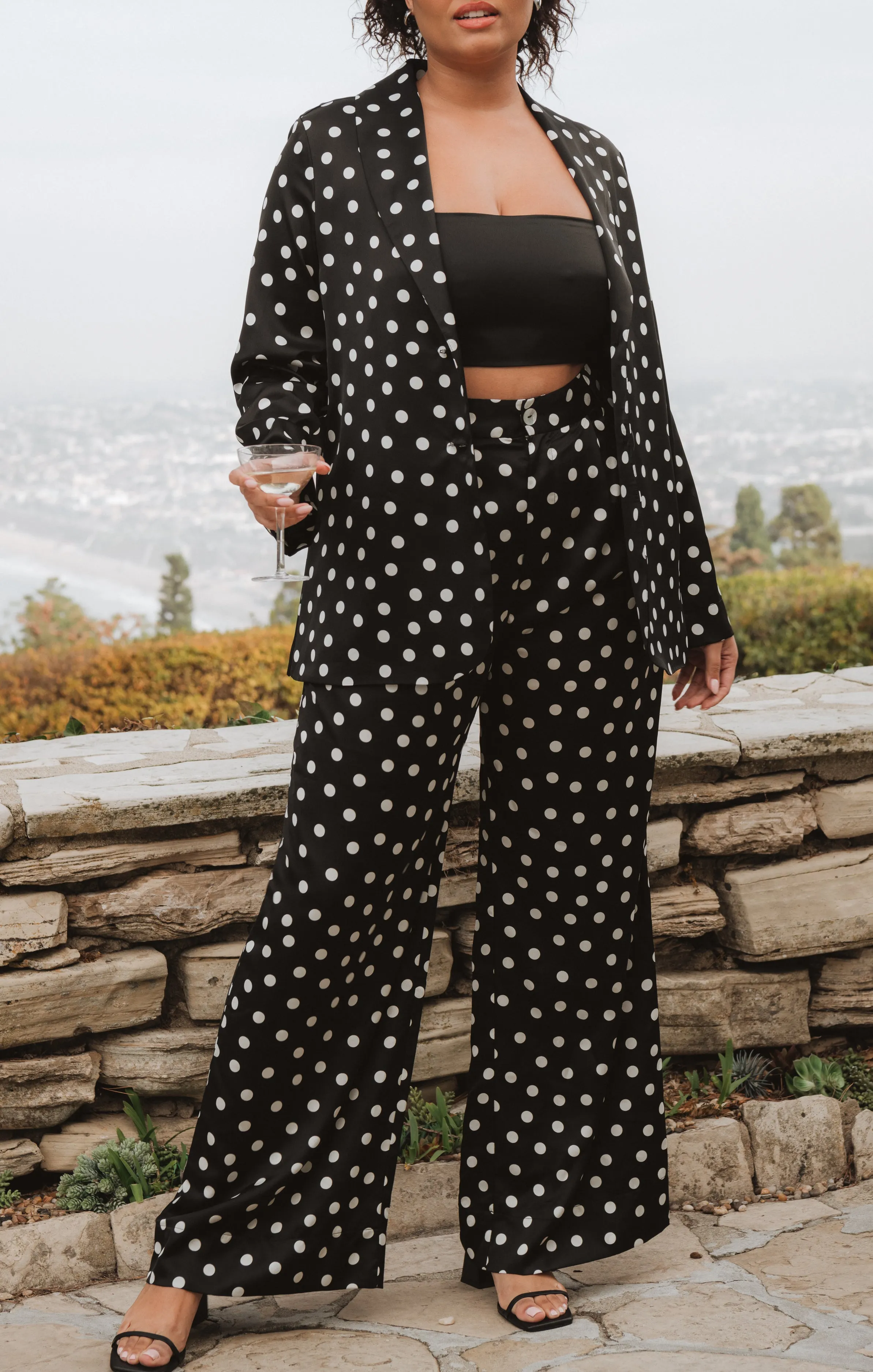 Hayes Trouser ~ Polka Dot
