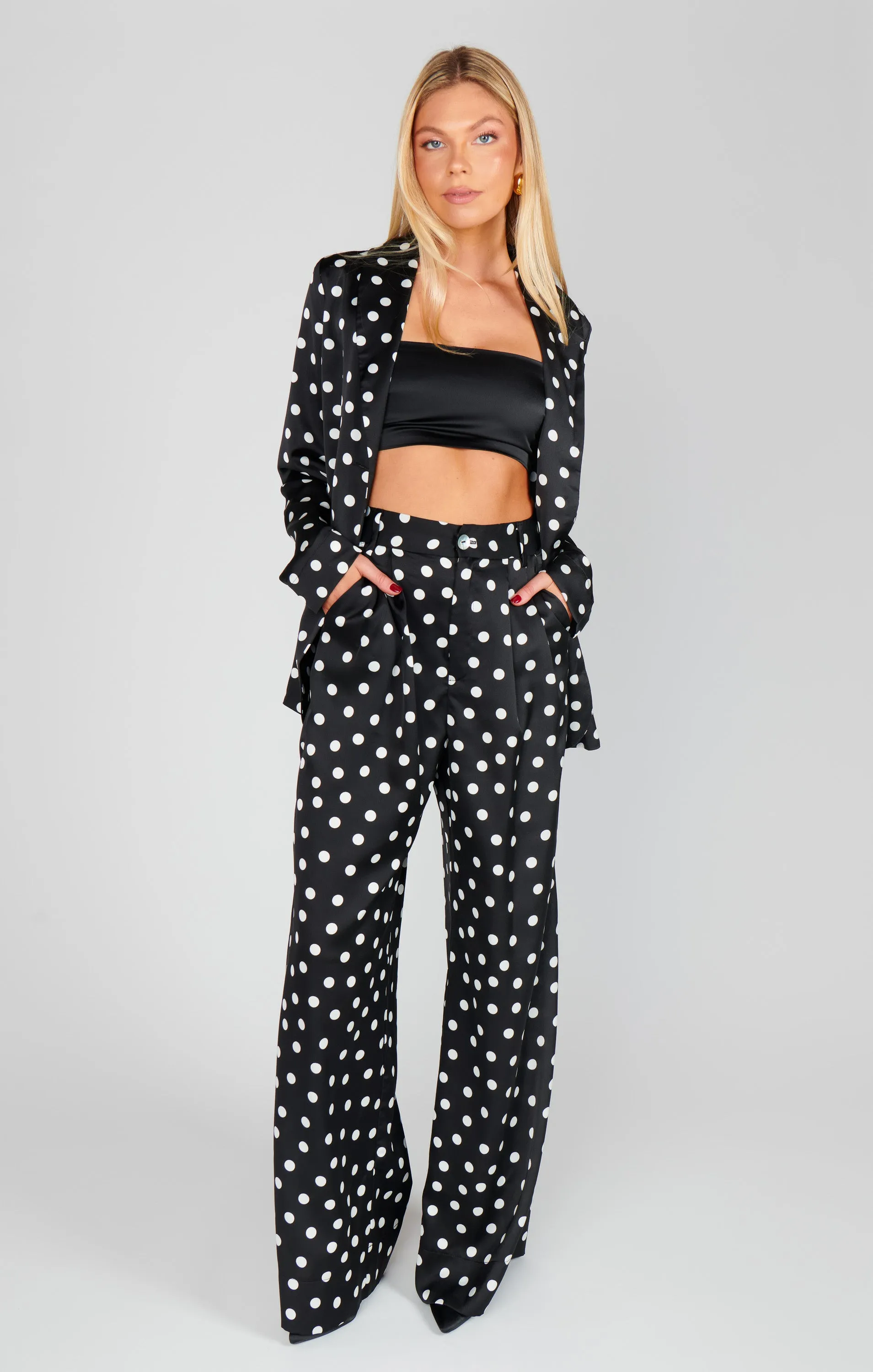 Hayes Trouser ~ Polka Dot