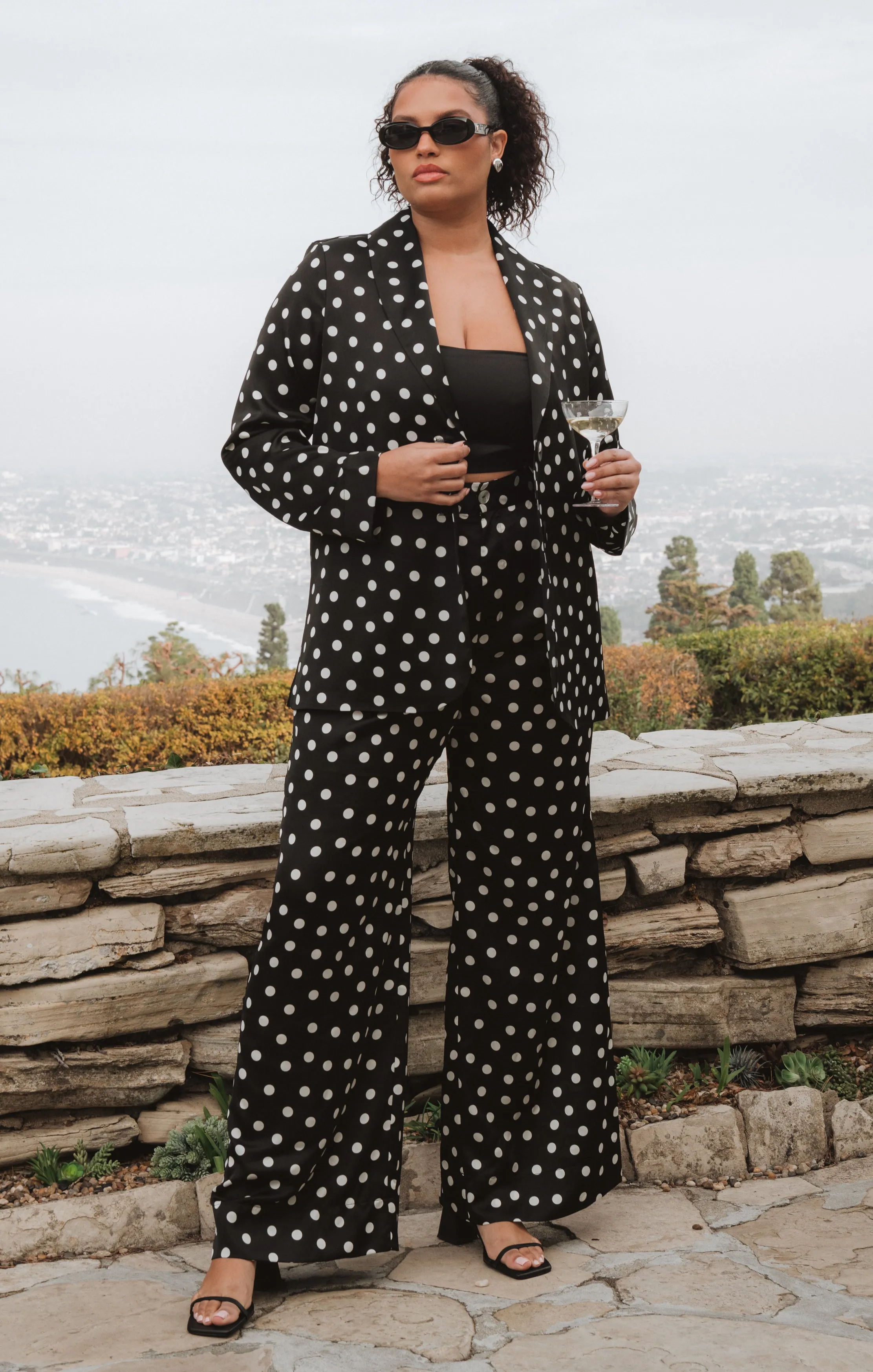 Hayes Trouser ~ Polka Dot