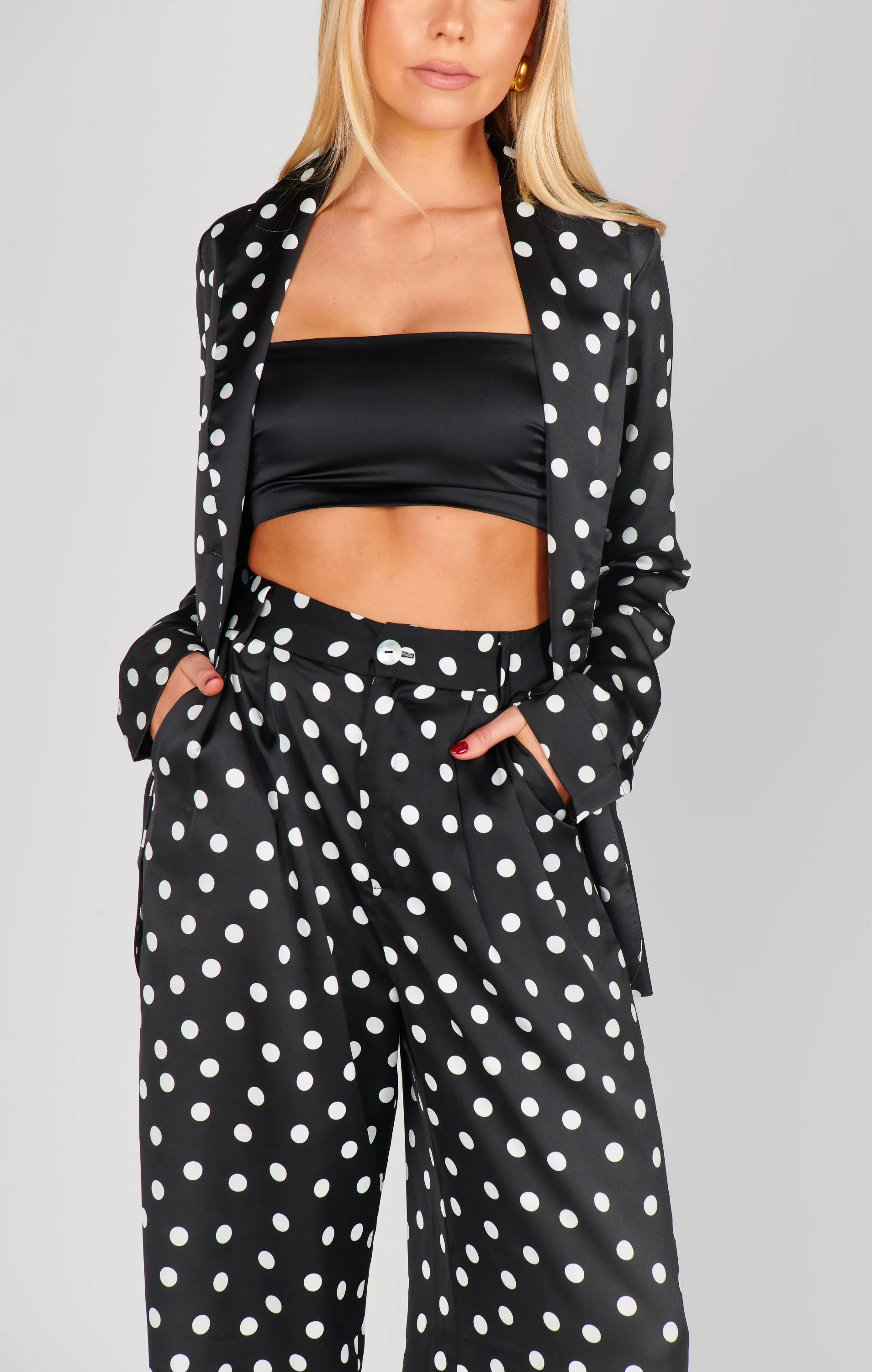 Hayes Trouser ~ Polka Dot