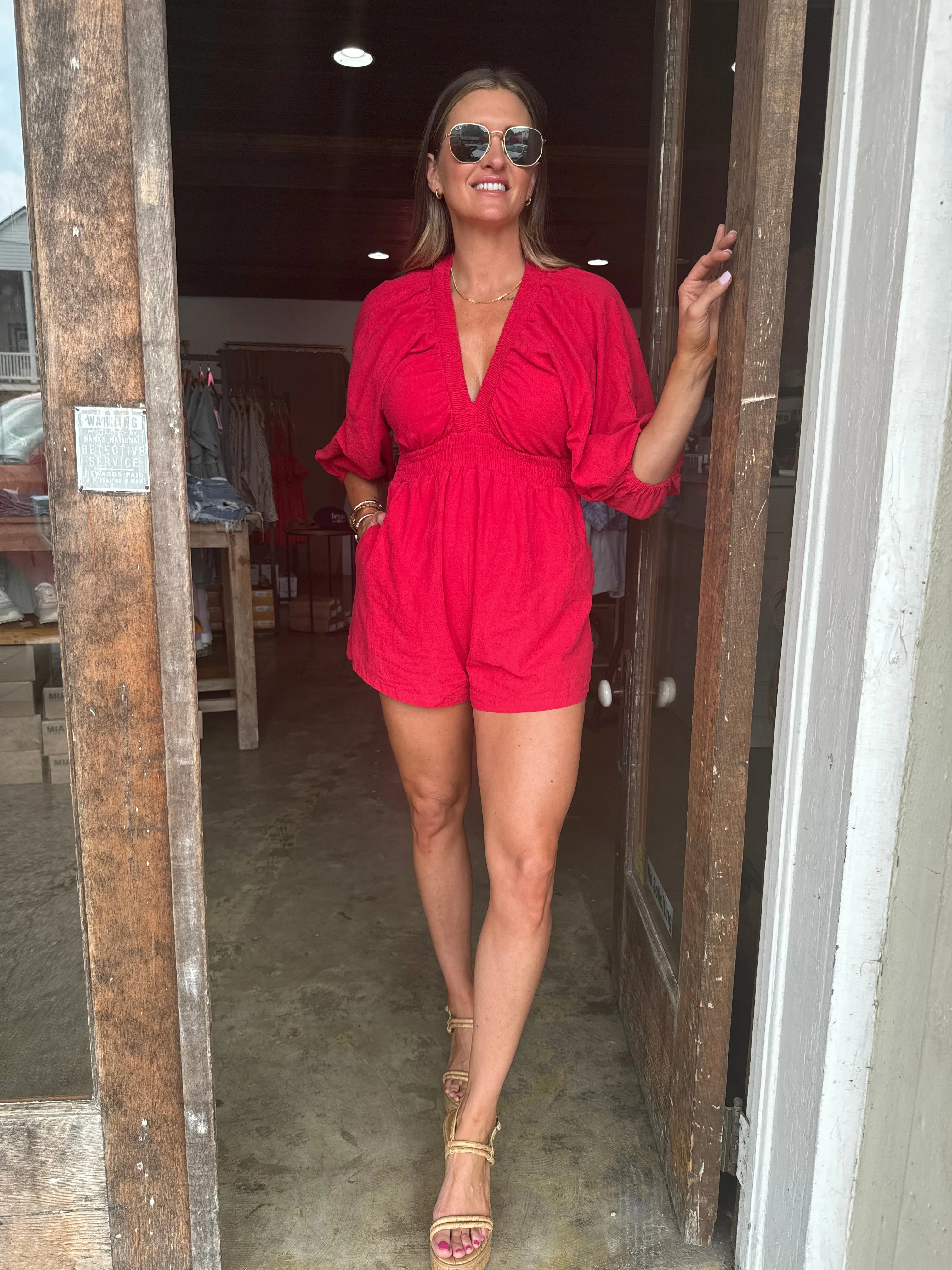 Here for the Fun Romper