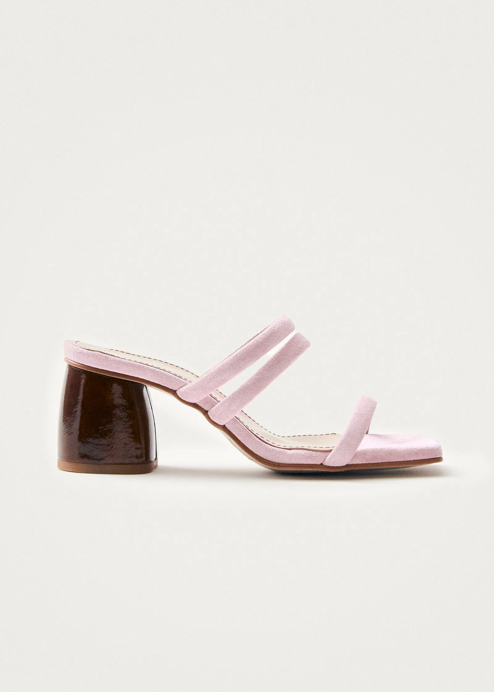 Indiana Pale Pink Leather Sandals