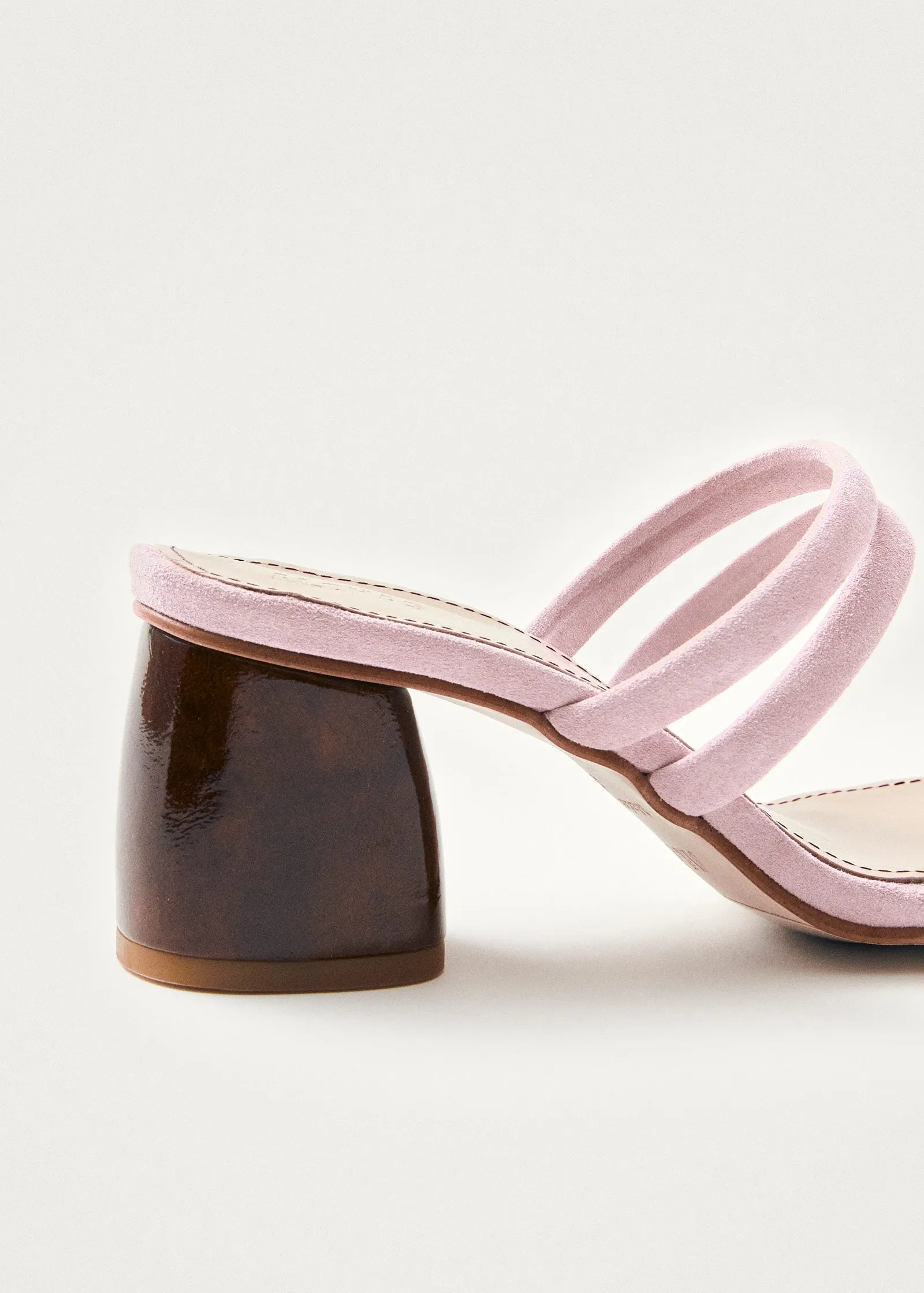 Indiana Pale Pink Leather Sandals