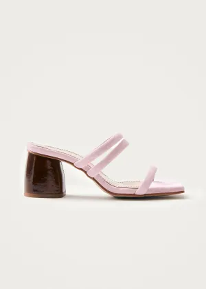 Indiana Pale Pink Leather Sandals