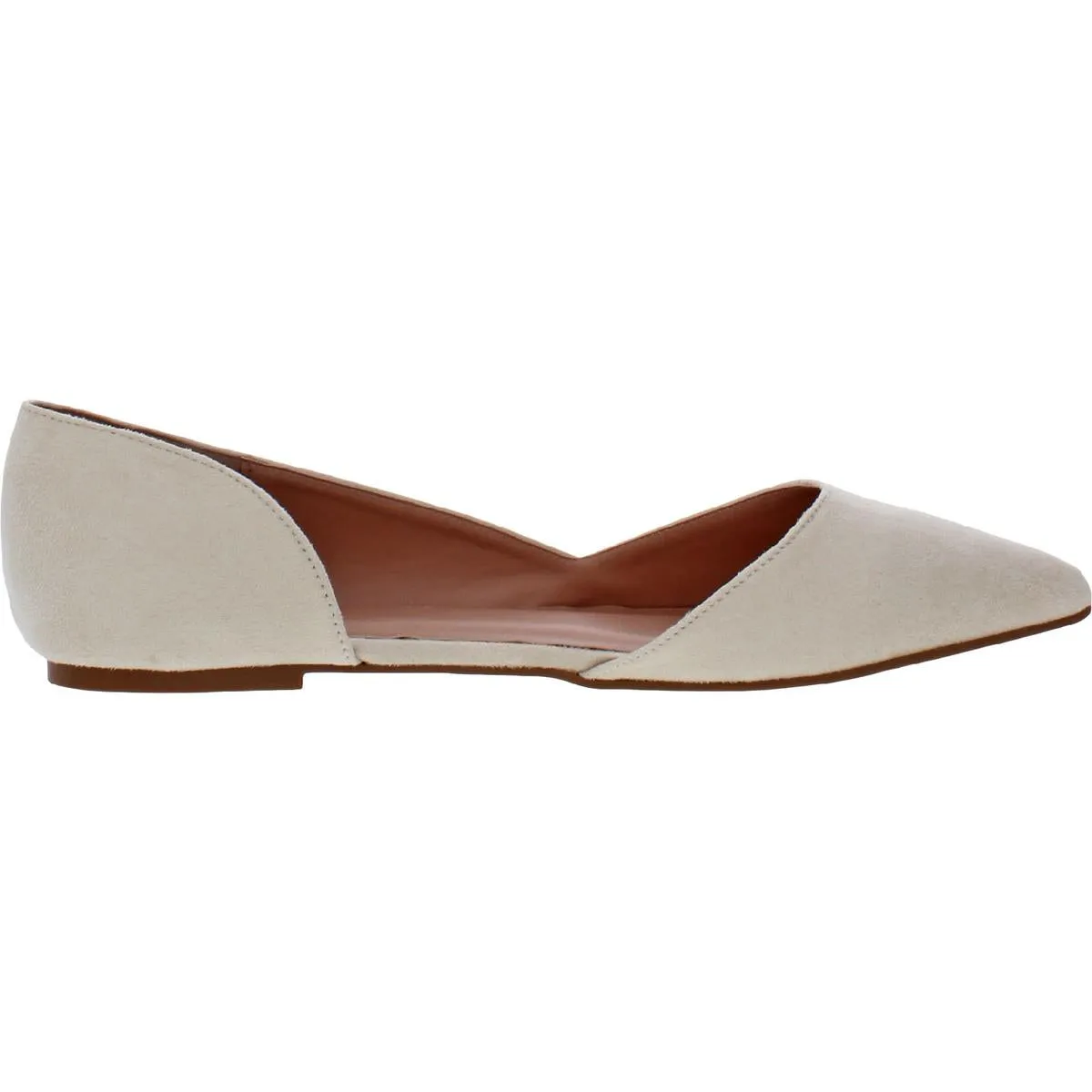 Journee Collection Womens Ester Faux Suede Slip On D'Orsay