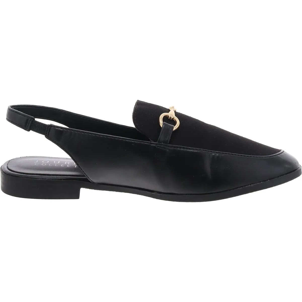 Journee Collection Womens Faux Suede Embellished Mules