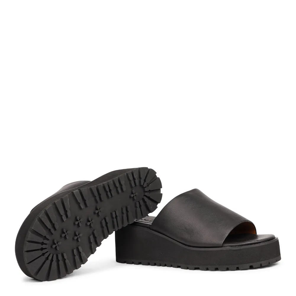 Marinella - High leather sandal