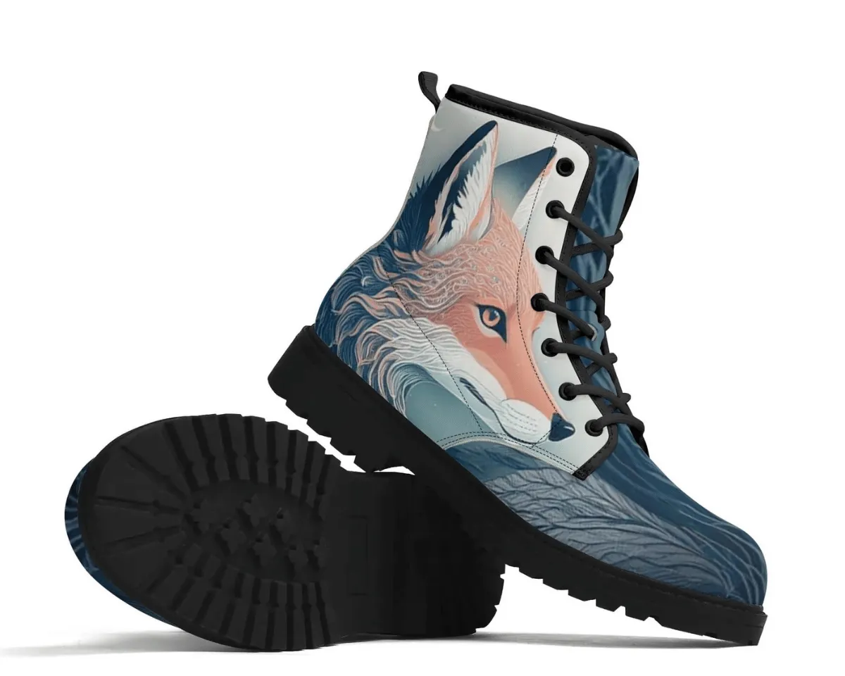 Misty Fox Leather Boots