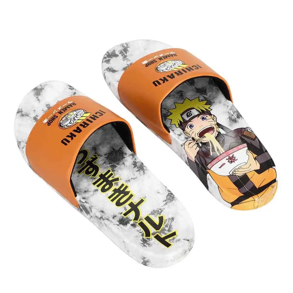 Naruto - Ichiraku Ramen Shop Athletic Slide Sandals - Bioworld