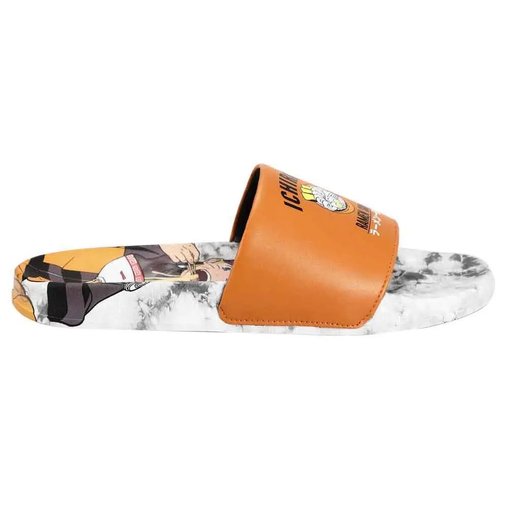 Naruto - Ichiraku Ramen Shop Athletic Slide Sandals - Bioworld