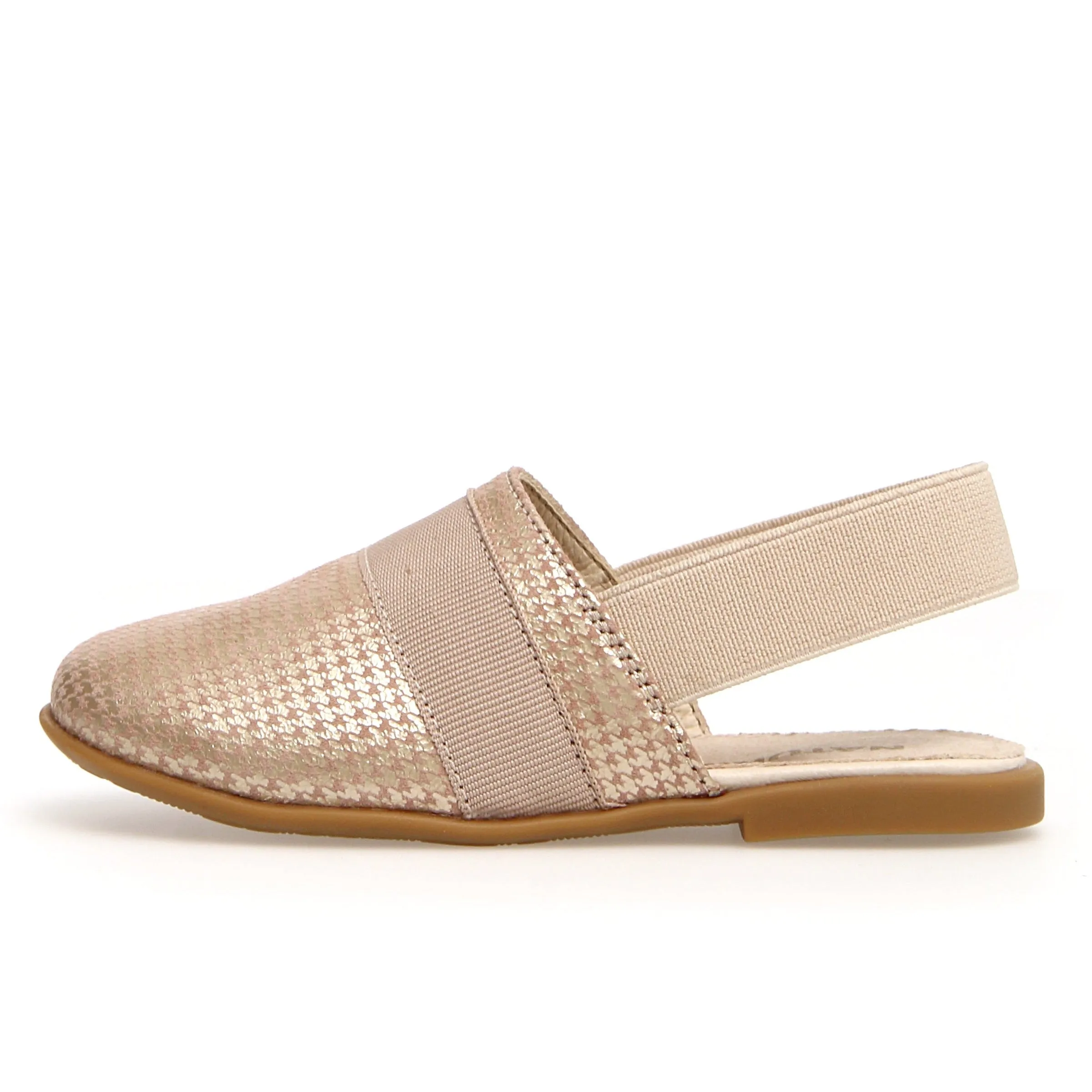 Naturino Girl's Evry Slides, Cipria-Platinum