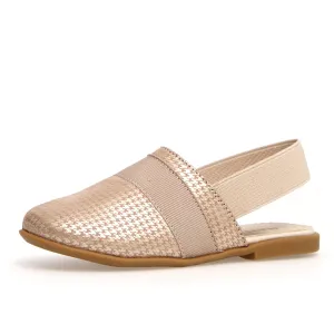Naturino Girl's Evry Slides, Cipria-Platinum