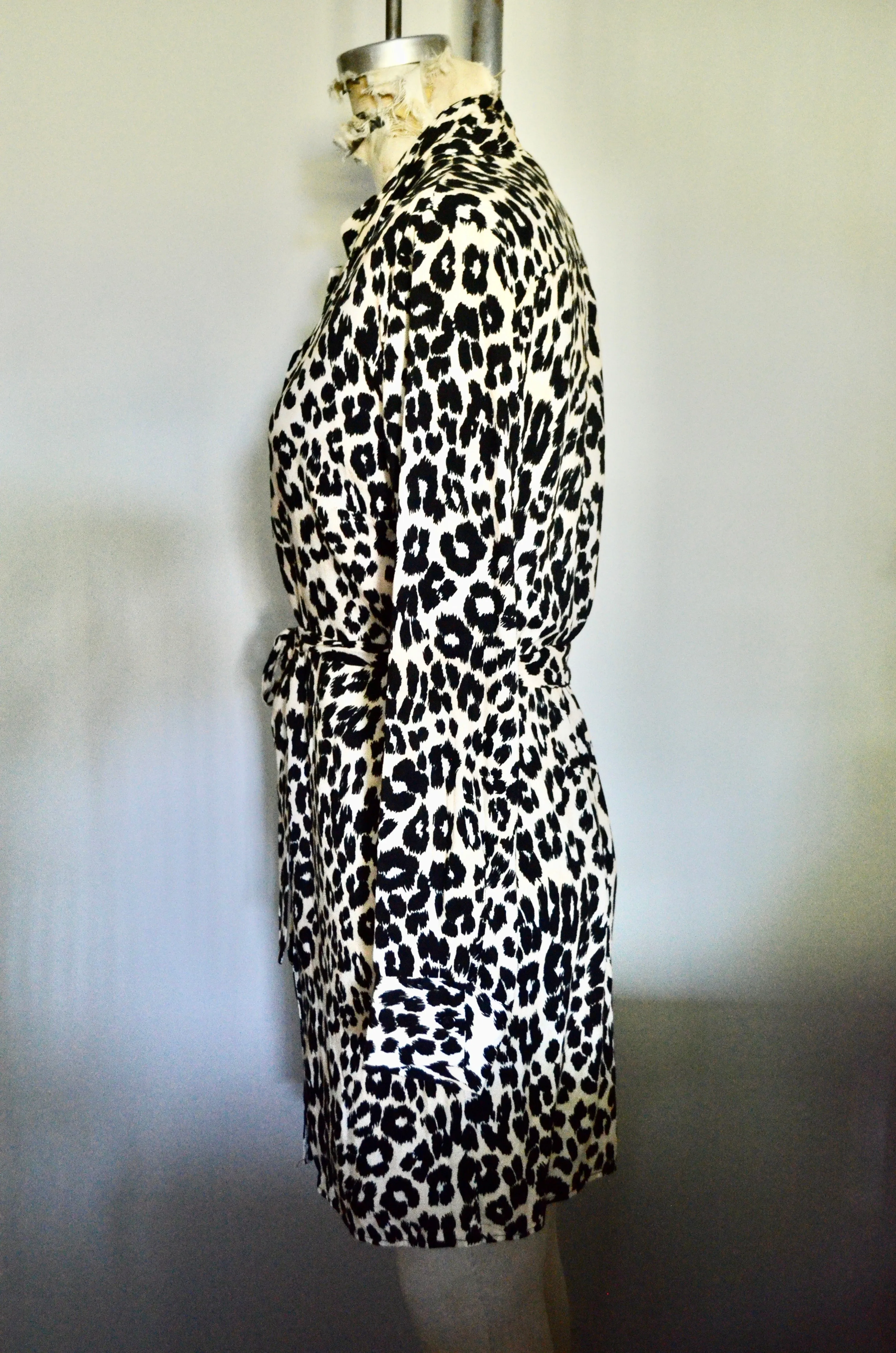 NWT TOPSHOP leopard print cheetah shirtdress pajama