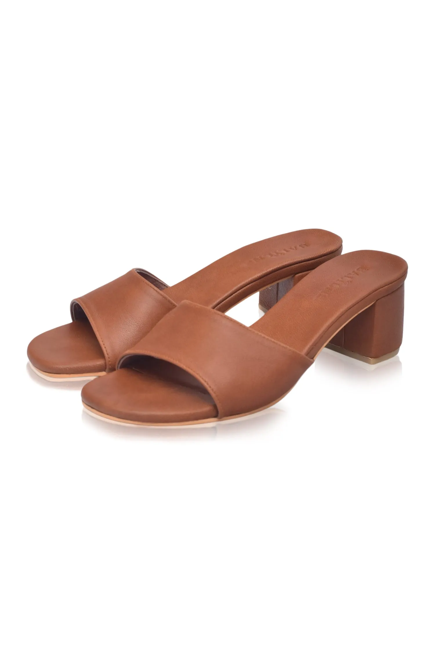 Portofino Leather Mules (Sz. 10)