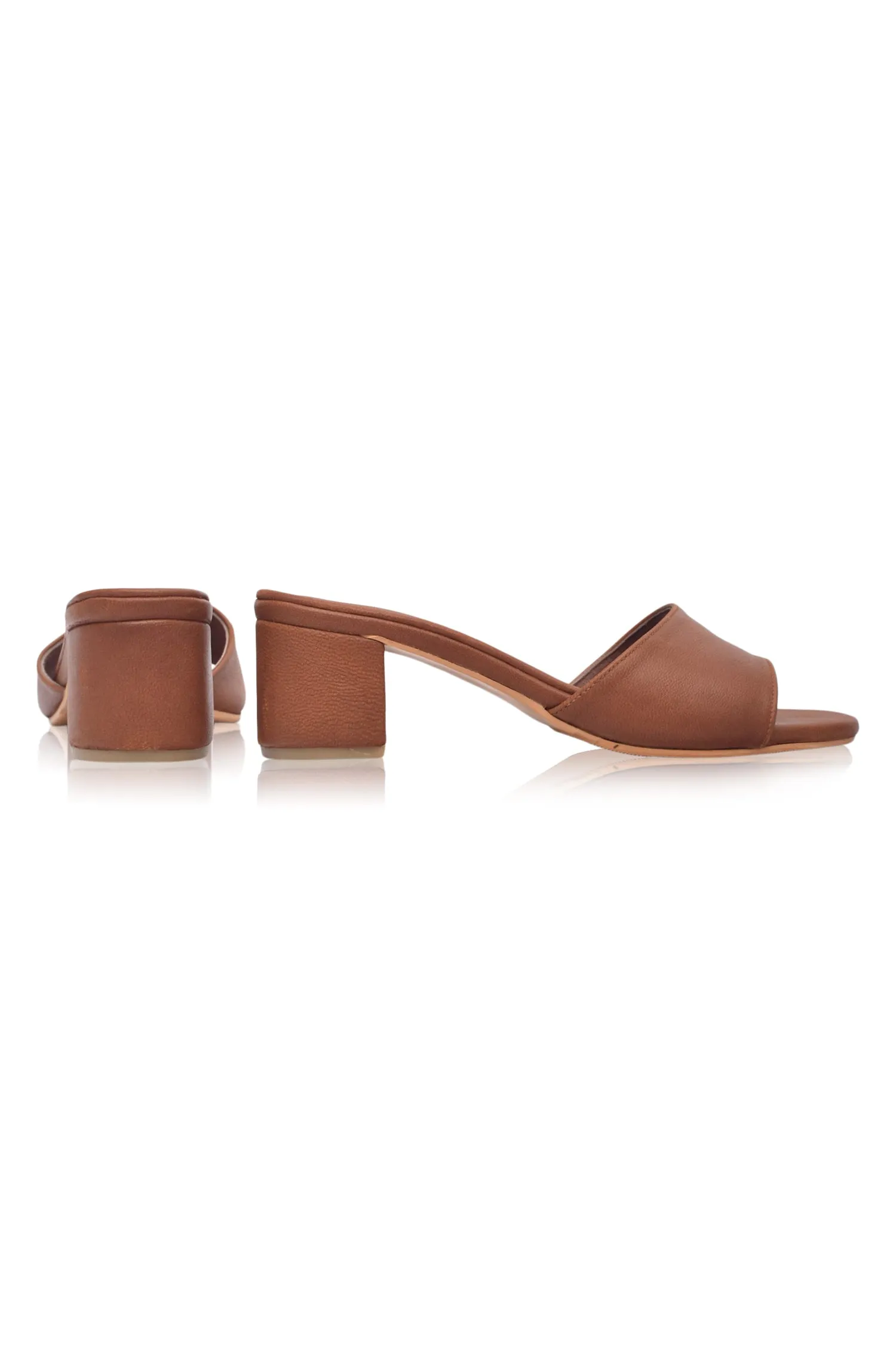 Portofino Leather Mules (Sz. 10)