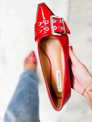 Rivets Flats - Red