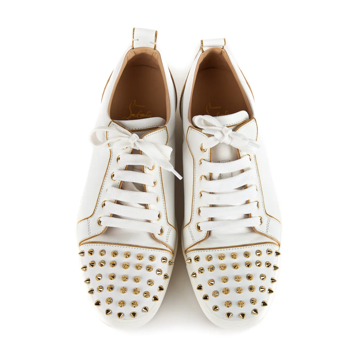 Rush Spiked Sneaker, White, Women size 41